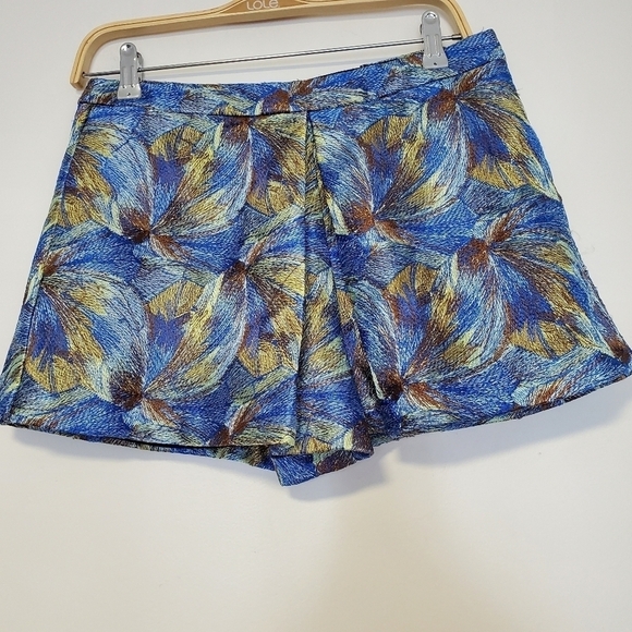 Sam Edelman Multicolors Inverted Pleat Mini Skort - Picture 2 of 6